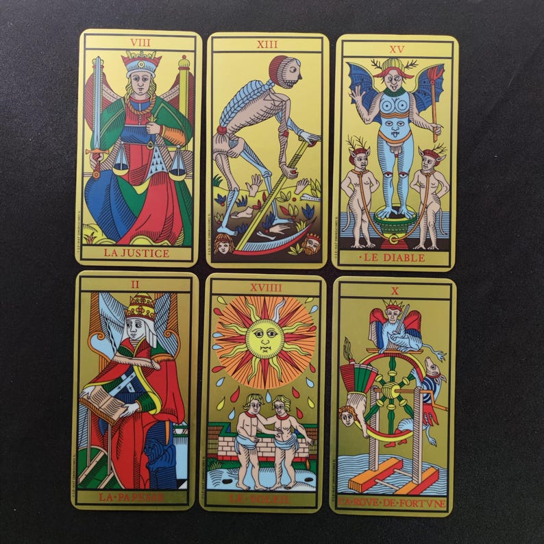 Tarot de Marseille Reconstitué – Le Mat – 2005