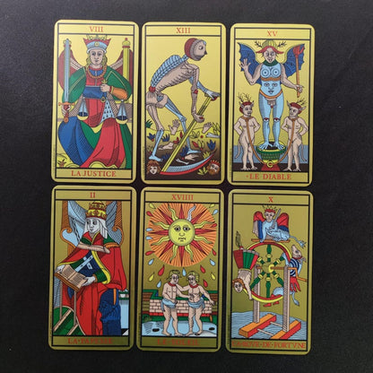 Tarot de Marseille Reconstitué – Le Mat – 2005