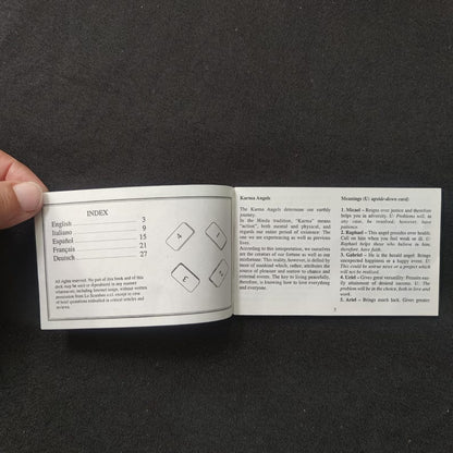 Oracle des Anges de Karma – Lo Scarabeo, 2003