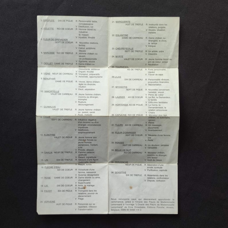 Oracle des Fleurs – Erna Droesbeke – Parsifal 1994
