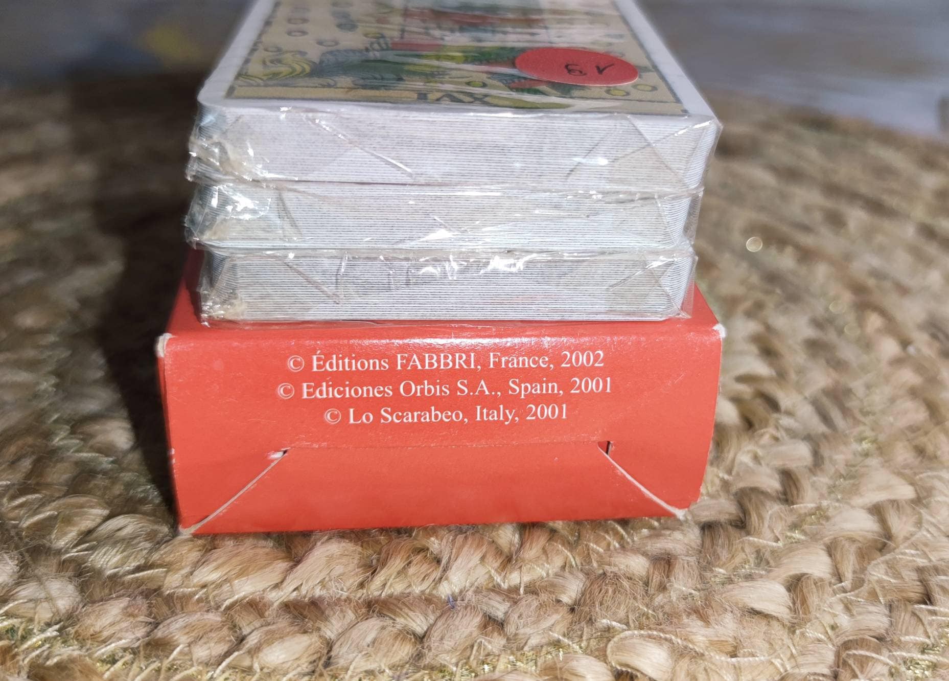 Tarot of Marseilles 2002 - Lo Scarabeo-gift-divination-cartomancy-clairvoyance-fortune telling- tarot deck-esotericism-prediction