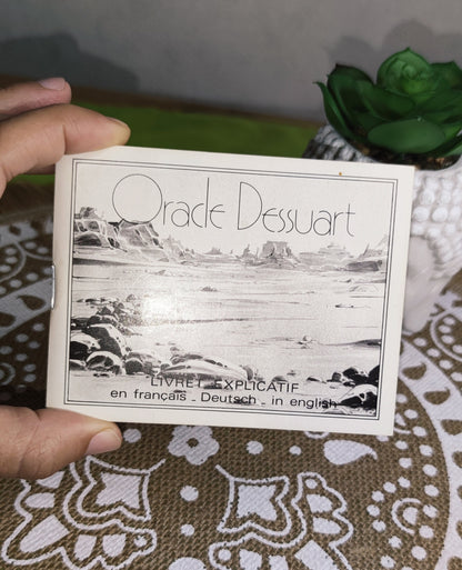 Oracle Dessuart in blister 1986 grimaud--gift-divination-cartomancy-clairvoyance-fortune telling-tarot deck-esotericism-divinatory guidance