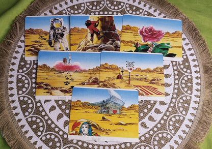 Oracle Dessuart in blister 1986 grimaud--gift-divination-cartomancy-clairvoyance-fortune telling-tarot deck-esotericism-divinatory guidance