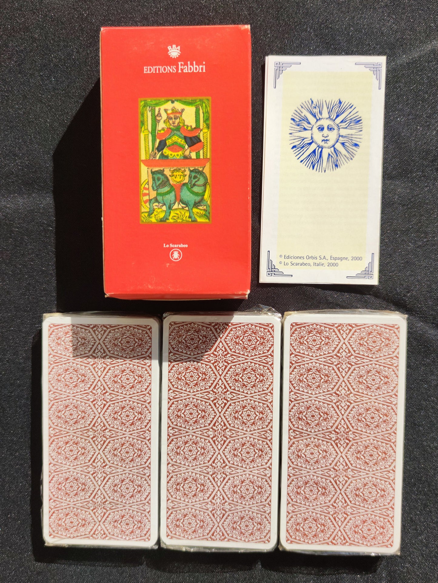 Tarot of Marseilles 2002 - Lo Scarabeo-gift-divination-cartomancy-clairvoyance-fortune telling- tarot deck-esotericism-prediction