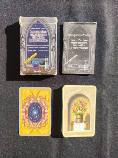 The mystical cards of Mlle Lenormand 2005 -Gift-Divination-Cartomancy -Clairvoyance -Fortune telling -Tarot deck-Esotericism-Prediction