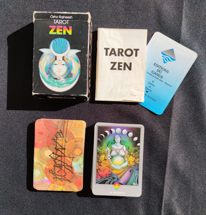 Tarot Zen Osho Rajneesh 1995 -Gift-Divination -Cartomancy -Clairvoyance -Fortune telling -Tarot deck -Esotericism