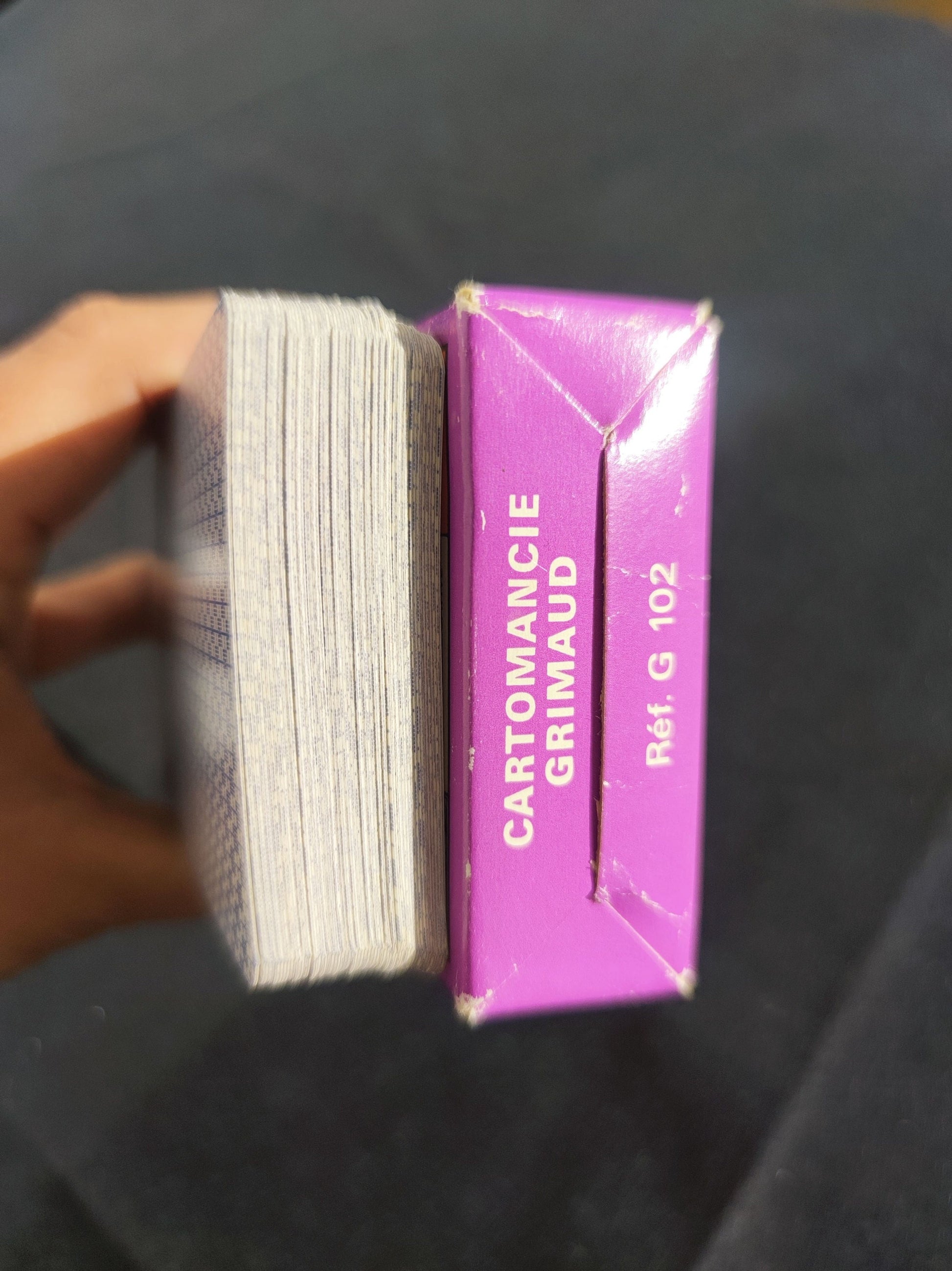 Hand game,palmistry-Grimaud- 1969-gift-divination-cartomancy-clairvoyance-fortune telling- tarot deck-esotericism-prediction