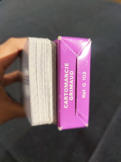 Hand game,palmistry-Grimaud- 1969-gift-divination-cartomancy-clairvoyance-fortune telling- tarot deck-esotericism-prediction