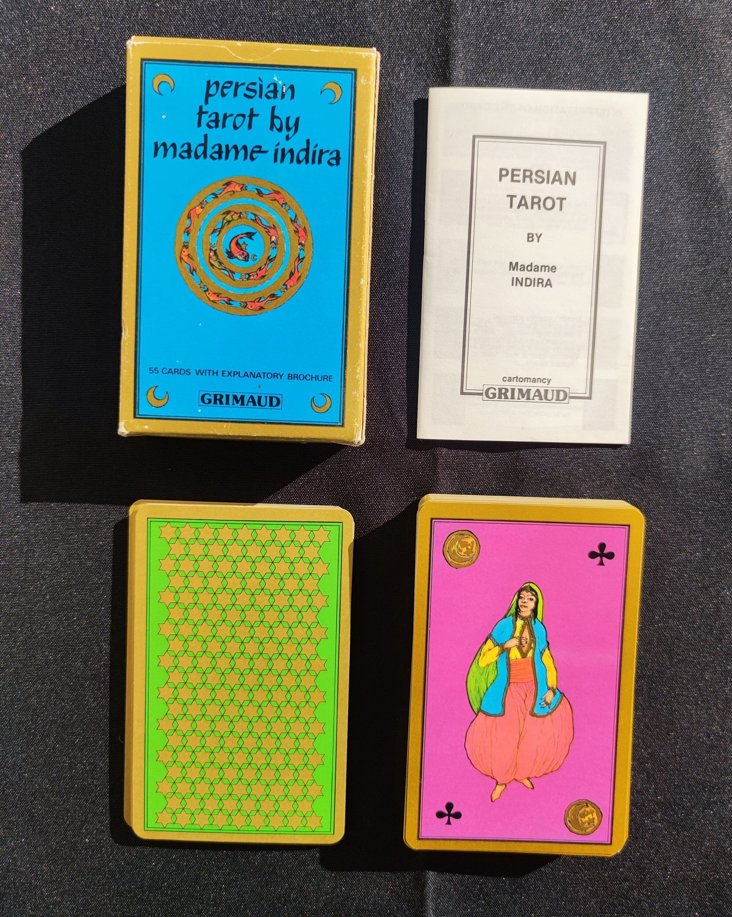 Persian Tarot 2024 1981 by Madame Indira