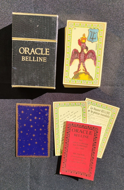 Oracle Belline Luxury Version Gold edges 1997-gift-divination-cartomancy-clairvoyance-fortune telling-esotericism-divinatory guidance