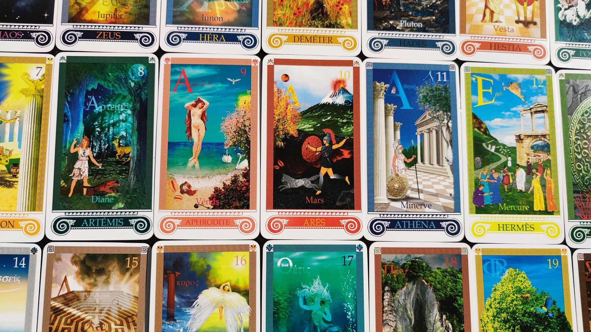 The Oracle of Olympus 2011-Gift-Divination -Cartomancy -Clairvoyance-Fortune telling -Tarot deck-Esotericism -Prediction