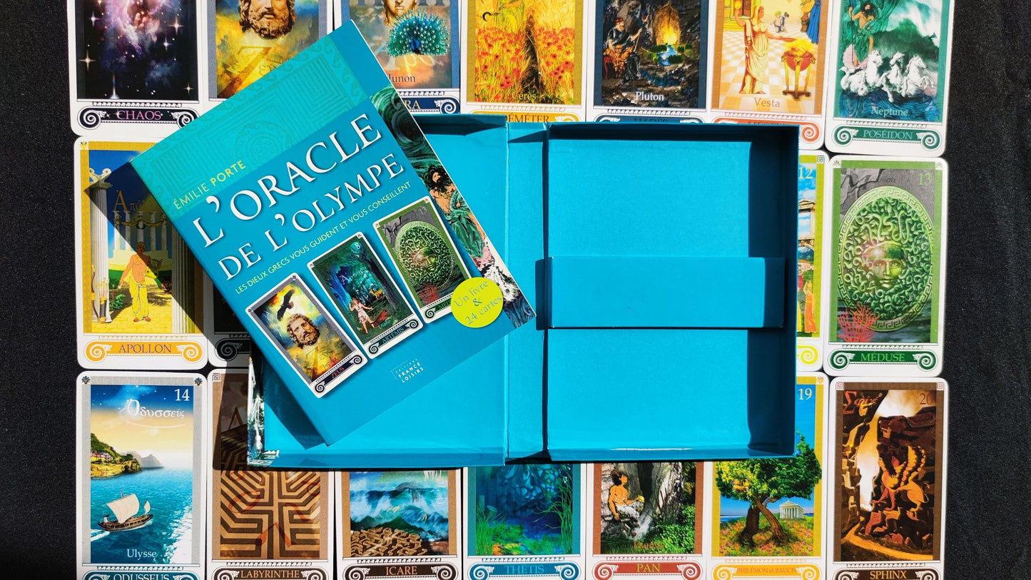 The Oracle of Olympus 2011-Gift-Divination -Cartomancy -Clairvoyance-Fortune telling -Tarot deck-Esotericism -Prediction