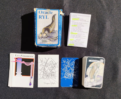 Oracle Ryl 1999-Gift-Divination -Cartomancy -Clairvoyance-Fortune telling -Tarot deck-Esotericism -Prediction