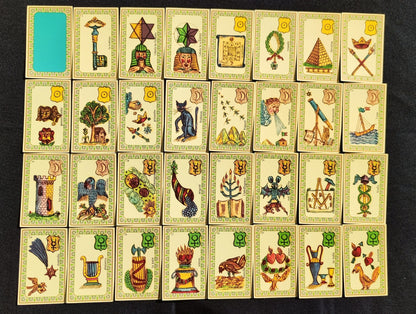 Oracle Belline Luxury Version Gold edges 1997-gift-divination-cartomancy-clairvoyance-fortune telling-esotericism-divinatory guidance