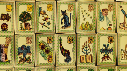 Oracle Belline Luxury Version Gold edges 1997-gift-divination-cartomancy-clairvoyance-fortune telling-esotericism-divinatory guidance