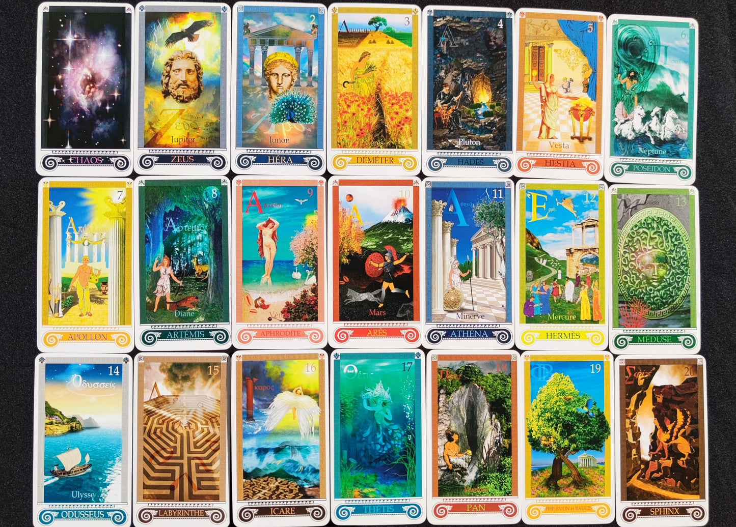The Oracle of Olympus 2011-Gift-Divination -Cartomancy -Clairvoyance-Fortune telling -Tarot deck-Esotericism -Prediction