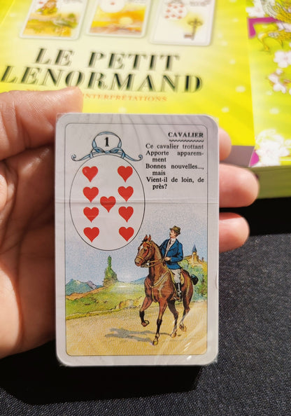 Little Lenormand box set of Mlle Lenormand 2013-Gift-Divination-Cartomancy -Clairvoyance -Fortune telling -Tarot deck-Esotericism-Prediction