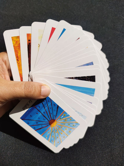 Oracle Lumière Patrick Jeau – Coffret Divinatoire Complet Rare Édition 2015 en Français