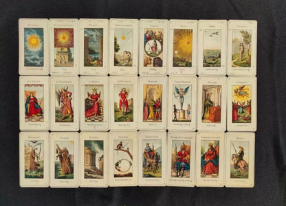 Grand Etteilla Egyptian gypsies Tarot Duserre-Gift -Divination -Cartomancy -Clairvoyance -Fortune telling -Esotericism