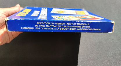 Tarot de Marseille box set by Paul Marteau 1990- Dusserre-gift-divination-cartomancy-clairvoyance-fortune telling- tarot deck-esotericism