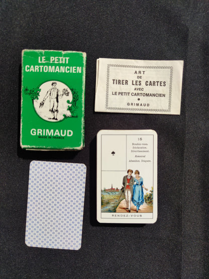 The Little Fortune Teller 1969- grimaud--gift-divination-cartomancy-clairvoyance-fortune telling-tarot deck-esotericism-divinatory guidance