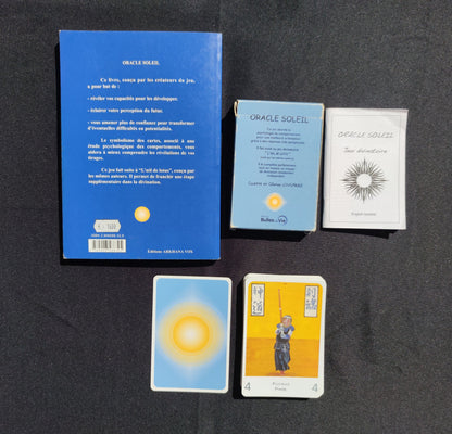 the Sun Oracle 2012 with the book 2002 gift-divination-cartomancy-clairvoyance-fortune telling-tarot deck-esotericism-divinatory guidance