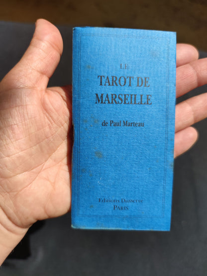 Tarot de Marseille box set by Paul Marteau 1990- Dusserre-gift-divination-cartomancy-clairvoyance-fortune telling- tarot deck-esotericism