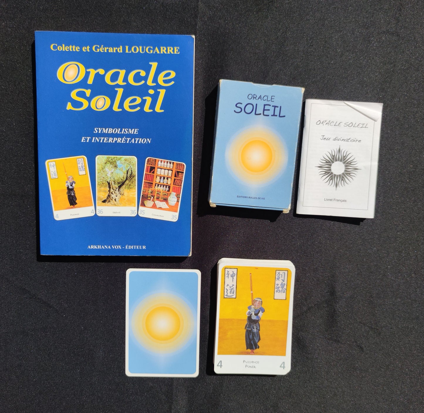 the Sun Oracle 2012 with the book 2002 gift-divination-cartomancy-clairvoyance-fortune telling-tarot deck-esotericism-divinatory guidance