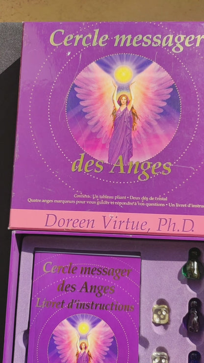 Cercle Messager des Anges Doreen Virtue 2007 – Coffret Divinatoire Rare et Complet en Français