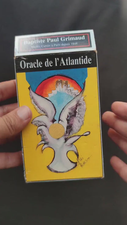 Oracle de l’Atlantide – France Cartes, 1996 – 42 cartes bilingues