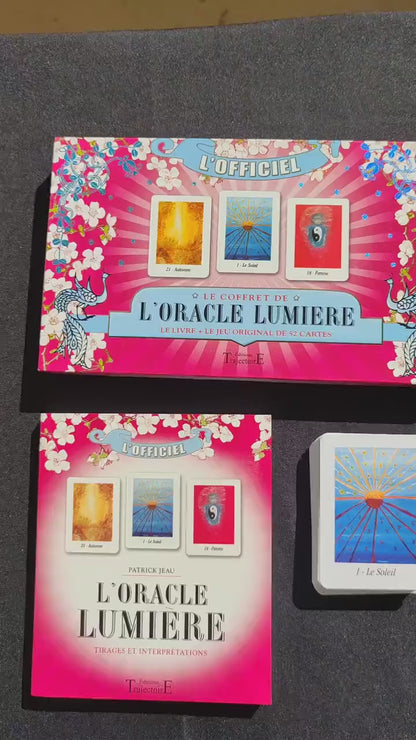 Oracle Lumière Patrick Jeau – Coffret Divinatoire Complet Rare Édition 2015 en Français