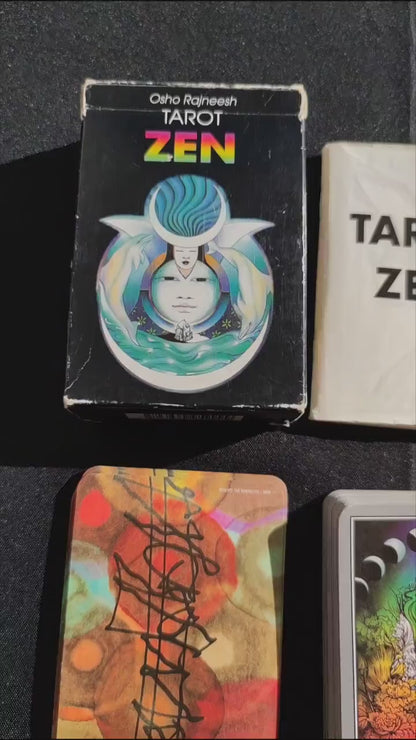 Tarot Zen Osho Rajneesh 1995 -Gift-Divination -Cartomancy -Clairvoyance -Fortune telling -Tarot deck -Esotericism