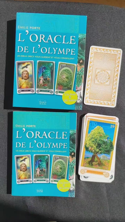 Oracle de l'Olympe – Jeu Divinatoire Rare 2011 Complet avec Livre & Coffret – France Loisirs