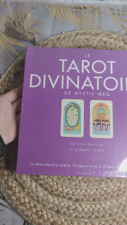 Tarot Mystic Meg 2003 – Édition Rare Scellée – Jeu de Tarot Divinatoire Français Unique et Neuf