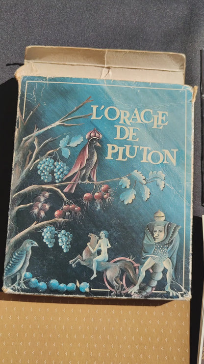 Oracle de Pluton Uma Mukanda 1986 – Jeu Divinatoire Ancien Rare Encromancie Ésotérisme Français