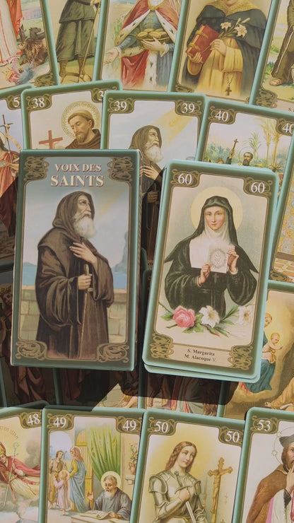 La Voix des Saints – Tarot Spirituel Chrétien Rare Lo Scarabeo 2004 – 78 Cartes Collection