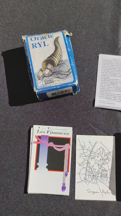 Oracle RYL 1999 – Jeu de Cartes Divinatoires Rare et Vintage | 65 Cartes | Oracle Français Épuisé pour Prédictions et Cartomancie